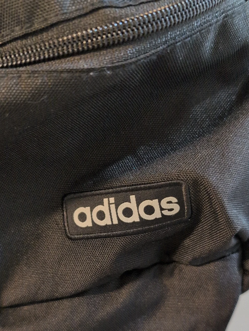 Adidas Backpack with White Stripes